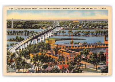 Bettendorf, Iowa, Iowa-Illinois Memorial Bridge