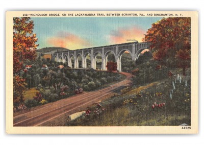 Binghamton, New York, Nicholson Bridge
