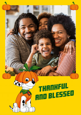 PAW Patrol Thankful and blessed