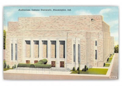 Bloomington, Indiana, Auditorium, Indiana University