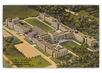 Bloomington, Indiana, The Men's Quadrangle. Indiana University