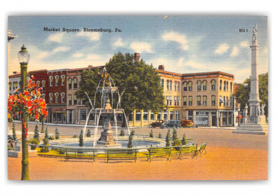 Bloomsburg, Pennsylvania, market Square
