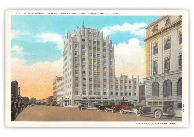 Boise Idaho Hotel Idaho Looking North