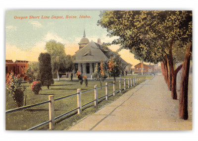 Boise, Idaho, Oregon Short Line Depot