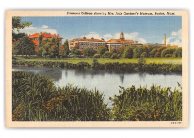 Boston, Massachusetts, Simmons College, Mrs. Jack Gardner's Museum