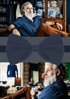 Over-Night-Design bow tie