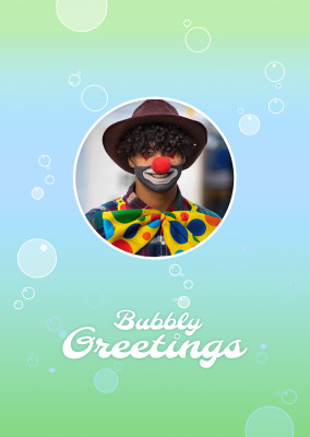 Bubbly greetings