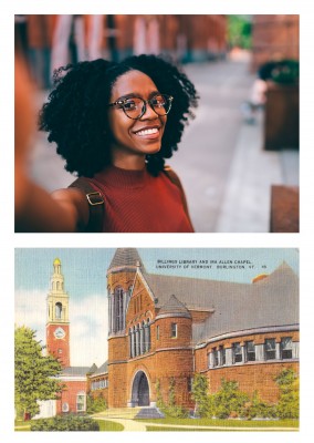 Burlington, Vermont, Billings Library and Ira Allen Chapel, University of Vermont