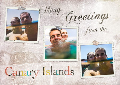 Many greetings from the Canary Islands