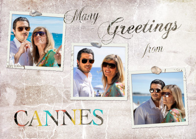 Many greetings from Cannes