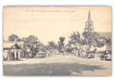 Cape Cod, Massachusetts, Main Street and Church