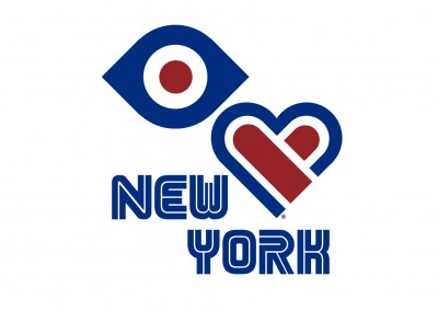 ilustração Olho-o amor de Nova York