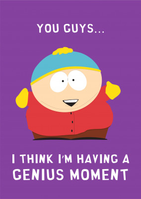 SOUTH PARK Cartman genius moment
