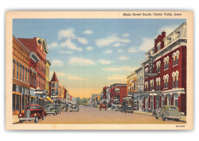 cedar Falls, Iowa, Main Street south