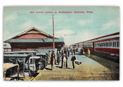 Centralia Washington Railroad Station