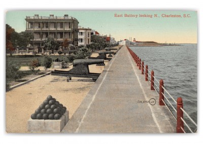 Charleston, South Carolina, East Battery looking north