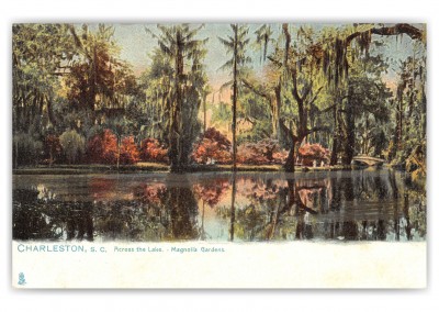Charleston, South Carolina, Magnolia Gardens on the lake