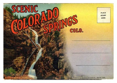 Curt Teich Postcard Archives Collection Colorado Springs