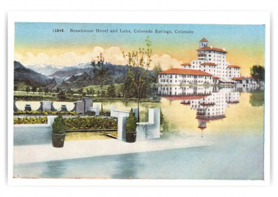 Colorado Springs, Colorado, Broadmoor Hotel and Lake