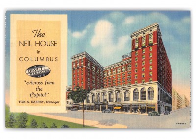 Columbus Ohio The Neil House Hotel