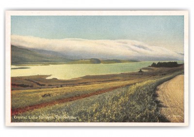 Crystal Lake Springs, California, birds-eye view