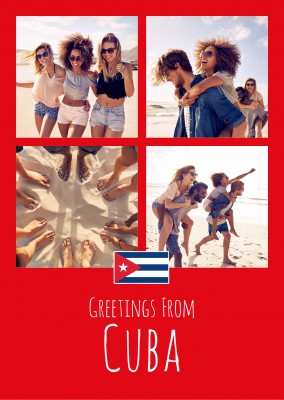 cartolina Saluti da Cuba