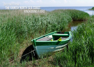 Salutations de l'agence danoise de la Mer du Nord de la côte – Ringkøbing Fjord Søndervig
