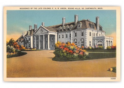 Dartmouth, Massachusetts, residence of Colonel E. H. R. Green