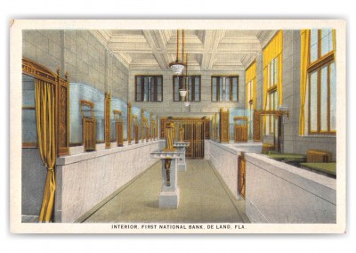 DeLand Florida First National Bank Interior