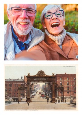 Denver, Colorado, Welcome Arch at Union Depot