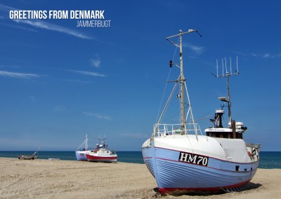 Saudações da Dinamarca – Jammerbugt Torup Praia