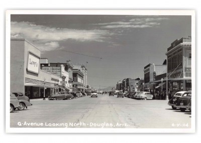 Douglas Arizona G Avenue Looking North