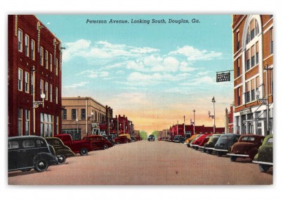 Douglas Georgia Peterson Avenue Looking South