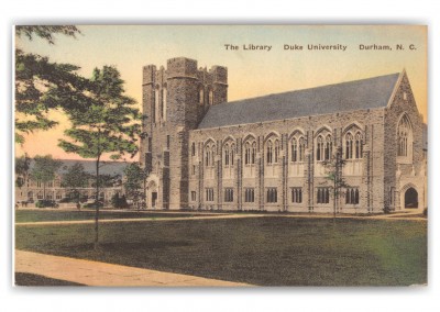 Durham, North Carolina, The Library, Duke Univeristy