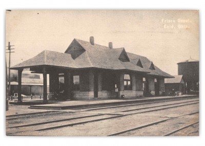 Enid Oklahoma Frisco Depot Train Station