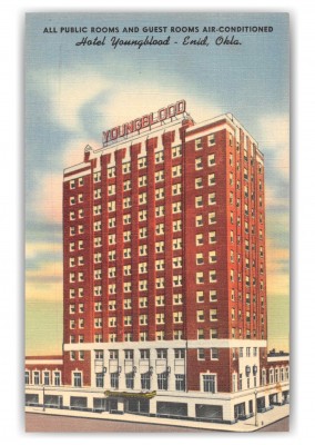 Enid Oklahoma Hotel Youngblood Front View