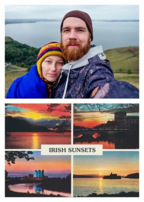 O John Hinde Arquivo de fotos de Irlandês pores-do-sol