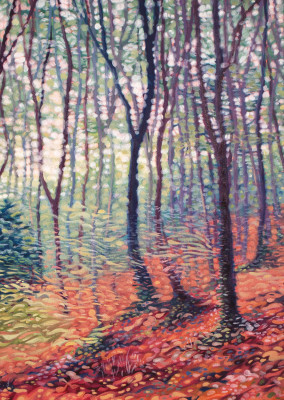pintura Tatjana Buisson Les Contes Forest