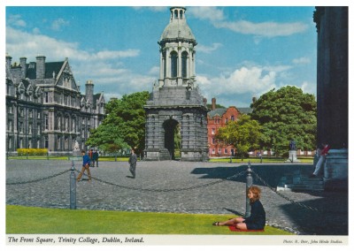 El Juan Hinde foto de Archivo de La parte Delantera de la Plaza, el Trinity College, Dublín, Irlanda