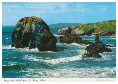 El Juan Hinde foto de Archivo de la Virgen de la Roca, Ballybunion, Co. Kerry, Irlanda