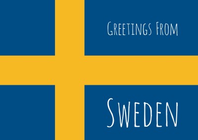 gráfico de la bandera de Suecia