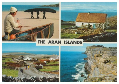 John Hinde photo d'Archive Îles d'Aran