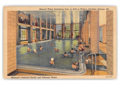 Excelsior Springs, Missouri, Mineral Water Swimming Pool
