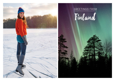 Foto Finnland Polarlicht