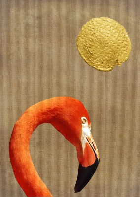 Kubistika hey mal wieder ein Flamingo