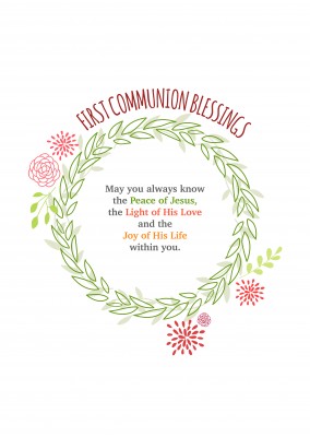 First Communion Blessings