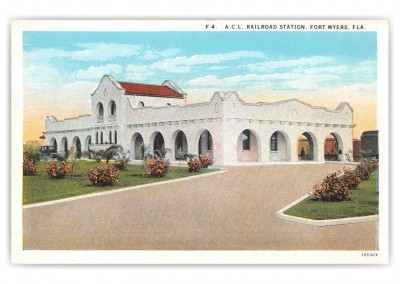 Fort Myers Florida ACL Railroad Station