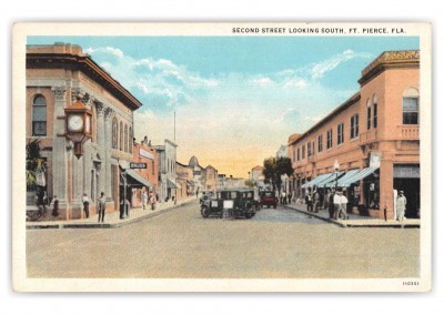 Fort Pierce Florida Second Street Looking South