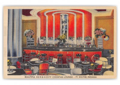 Fort Wayne Indiana Berghoff Cocktail Lounge