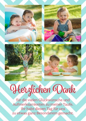 pastellfarbenes Zickzackmuster dunkelrote Handschrift
